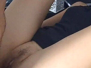 Secretary Shows off to Delivery Man!