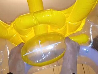 Inflatable Gonfiabile Blowup Intex Submarine Toy Vinyl Pvc