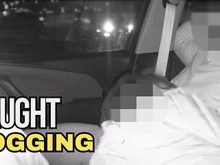 Dogging Slutty French Teacher in Public Parking Sucks Random Stranger's Cock for Her Husband's Cuckold - MissCreamy