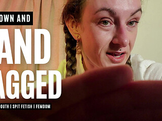 Hand Gagged by Femdom POV
