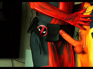 Deadpool Vs Wolverine. Crazy Sexual Fight - Moliyredwolf