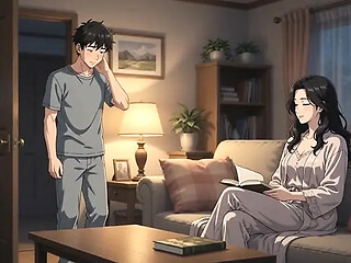 Stepson caught peeking, new girlfriend teaches a lesson
