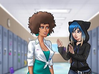 Summertime Saga Reworked - 13 Underneath the Lab Coat by Misskitty2k