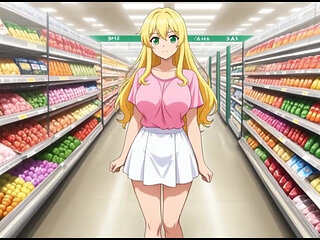 Supermarket Girl Falls in Love with Her Boss Anime Romance
