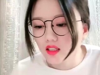 Close up POV of teen sucking cock