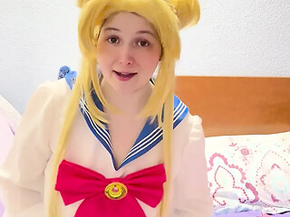Sailor Moon Masturbation before Halloween