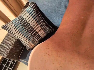 Daddy taking dick by the pool