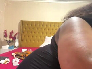 Black BBW Striptease
