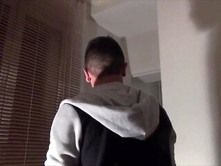 Jordan Fox strips off the ass of a young Latino twink