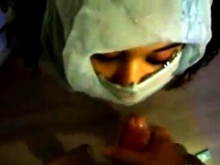 Indian Girl's Webcam Deep Throat Blowjob