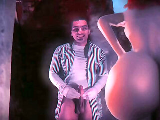 Caballero Sexy Numero Uno - Masturbacion con Sex Bot Doll que hace Striptease - Con Guantes de Latex - Animaci&oacute_n Realista 3D