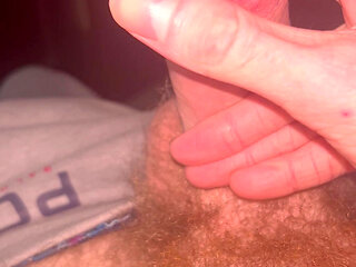 White Guy Cums Fast and Hard