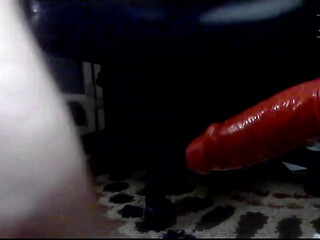 Dildo Thrusting in My Ass