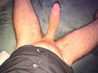 POV man in black Big Dick Juicy Cumshot