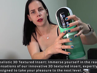Anna Unboxes Tests Xspacecup Masturbator and Gives Footjob