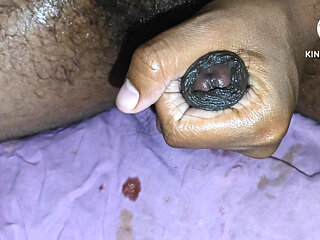 Oil massage private part