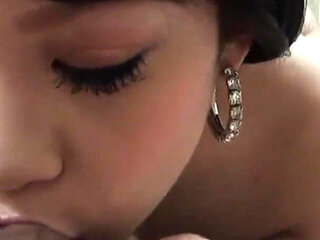 Riku Sena eager and always ready to satisfy the cock of her man