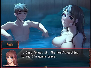 HAREM In Another World [ HENTAI Game ] Ep.27 BEST FRIEND love confession in the hot spring !