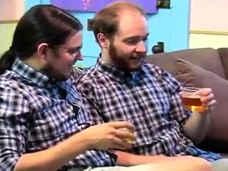 Amateur hot gay orgy on the couch