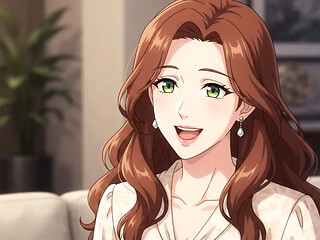 Stepmom seductively practices with her student in a heated rehearsal.