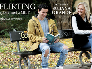 Flirting Milf Subana Grande Seduces A Toyboy And Has Hot Fucking Sex At Her House