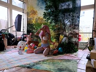 Amateur Blonde Teen Plays Solo with Toy Webcam Porn