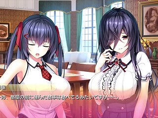 3D hentai threesome action from Japan