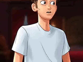 Summertime saga: finding the exams, and dick-riding in the college locker room ep 203