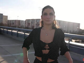 GERMAN SCOUT - Fit Italian Girl Lola Danger with small Tits Pickup for Hard Casting Fuck