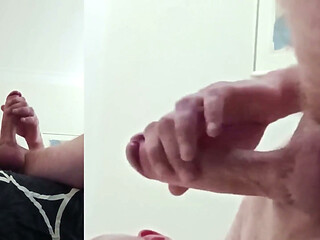 Super Hot Nico Cock Play on Two Screens