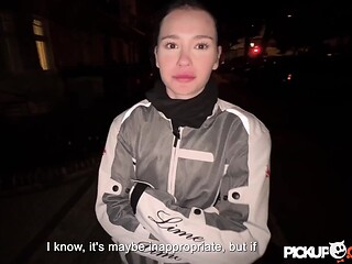 PickupClub - Matty Mila Perez Cant Resist Fast Scooter Ride!
