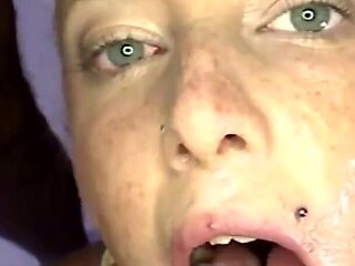 Ggg Her First Time Sucking Big Cocks and Swallowing Cum