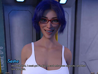Stranded in Space - Planning on Fucking Hot Blue Haired MILF