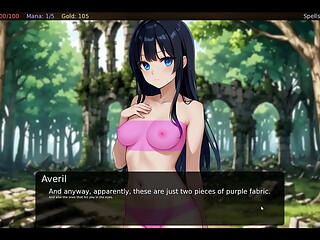 Magic Reward [ Hentai Game ] Ep.1 Angel pussy makes him cum in seconds !