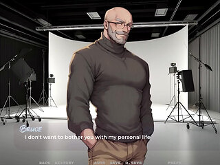 My New Girlfriend  Taboo Hentai Game  Ep.34 My GF Do a Sexy Secretary Role Play Photoshoot with a Stranger!