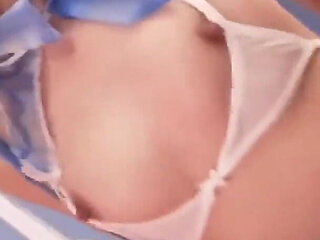 She Queezes Out the Last Drop of Cum with Her Sexy Costume and Superb Technique!. 1