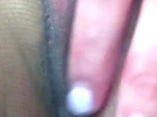 Bad Boss: Butt Plug and Squirting Through My Nylons