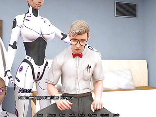 Step-mommy Masturbates- Sexbot #6