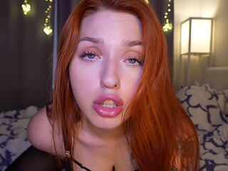 Your Naughty Redhead Girlfriend Takes Control. Cozy JOI Fantasy