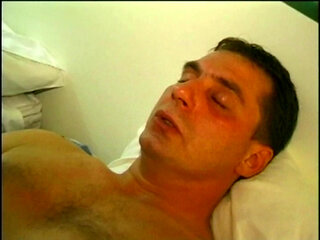 Room Service: the Waiter Licks Her Hairy Pussy and Then Fucks Her on the Bed