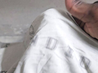 My Black Mole Dick Shy To Come Out So I Fap Inside My Pants