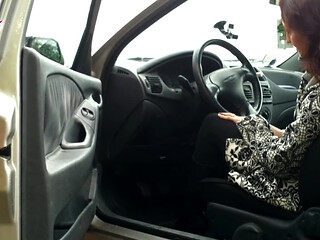 Pedal Pumping and Unzipping My Black Leather High Heeled Boots