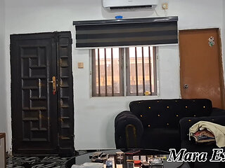 Fat Ass Ebony MILF Naked House Cleaning.