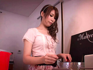 Hot Japanese Cutie Rika Aiba Sits on His Face Then Rides His Cock