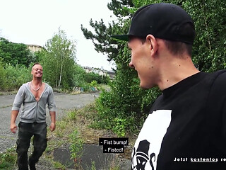 Hot outdoor fuck date with tattooed cum slut Harleen! StevenShame