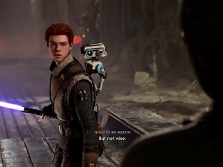 Star Wars Jedi fallen: orden Merrin Naked cinematics
