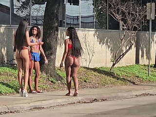 Petite Babe Rose Gives Blowjob & Doggystyle - Tight Pussy, Big Booty Riding