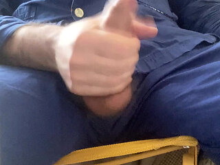 My uncut cock blows up in a big creamy cumshot.