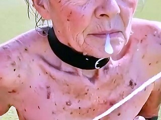 Homeless granny found on golf course gangbanged