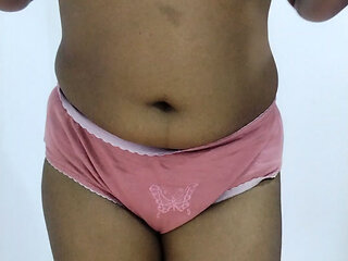 She's oiled her boobs body and masturbate her